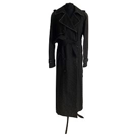 Chanel Trenchcoats Schwarz