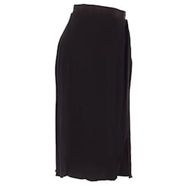 Dolce & Gabbana-Falda elegante-Negro