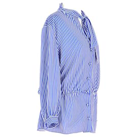 Balenciaga-Camisa-Azul marino