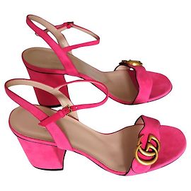 Gucci Marmont Sandalen Pink