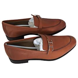 Hermès-Hermes Monterey loafers-Brown