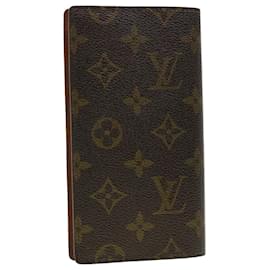Louis Vuitton-LOUIS VUITTON Monogram Agenda Poche Note Cover R20503 LV Auth 39488-Other