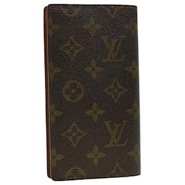 Louis Vuitton-LOUIS VUITTON Monogram Agenda Poche Note Cover R20503 Auth LV 39488-Autre
