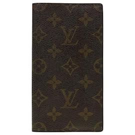 Louis Vuitton-LOUIS VUITTON Monogram Agenda Poche Note Cover R20503 Auth LV 39488-Autre