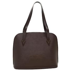 Louis Vuitton-Bolsa tiracolo Epi Lussac LOUIS VUITTON Mocha M5228D LV Auth 39667-Outro