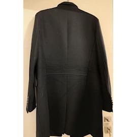Ikks-Men Coats Outerwear-Black