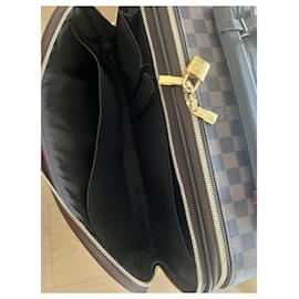 Louis Vuitton-Valigia da cabina Louis Vuitton-Marrone chiaro,Marrone scuro