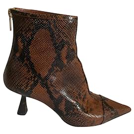 Jimmy Choo-Ankle Boots-Brown