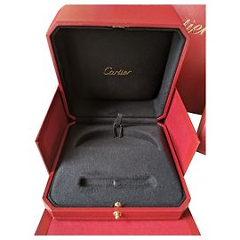 Cartier Authentisches Liebesarmband, gefütterte Box und Papiertüte Rot