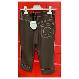Chloé-Un pantalon, leggings-Marron