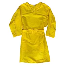 Hermès-Dresses-Yellow