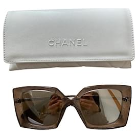 Chanel-CHANEL Sonnenbrille-Grau