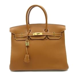 Hermès-Togo Birkin 35-Brown