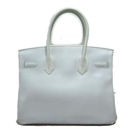Hermès-Swift Birkin 30-White