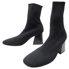 Céline NEW CELINE BOOTS SOCKS 38 IN BLACK FABRIC NEW BLACK SOCKS BOOTS Black
