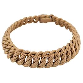 Autre Marque-YELLOW GOLD AMERICAN MESH BRACELET 18K 32GR T20 YELLOW AMERICAN MESH GOLD STRAP-Golden