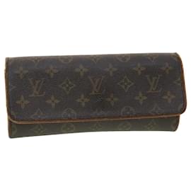 Louis Vuitton-LOUIS VUITTON Monogram Pochette Twin GM Shoulder Bag M51852 LV Auth bs4794-Monogram