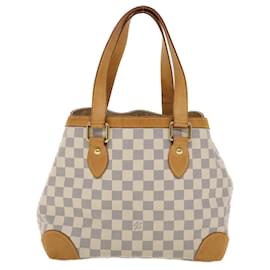 Louis Vuitton-LOUIS VUITTON Damier Azur Hampstead PM Tote Bag N51207 LV Auth 39295-Other
