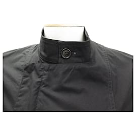 Christian Dior-NEW DIOR HOMME CAPPOTTO GIACCA IN COTONE NERO S 46 CAPPOTTO GIACCA IN COTONE-Nero
