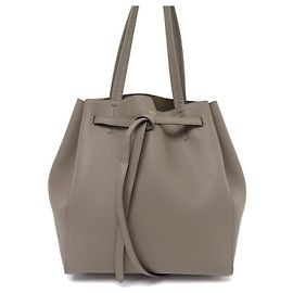 Céline NOVA BOLSA CELINE 189023 BOLSA DE MÃO DE COURO GRAINADO CABAS PHANTOM PM TAUPE Taupe