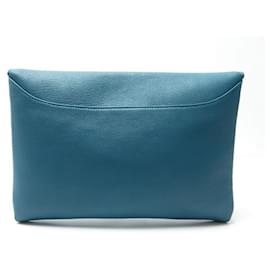 Givenchy-NUOVA BORSA A MANO GIVENCHY POUCH ANTIGONA IN PELLE GRANATA BLU BORSA A MANO-Blu