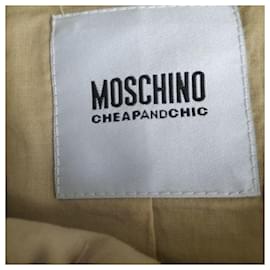 Moschino-Chaqueta moschino 36-Beige