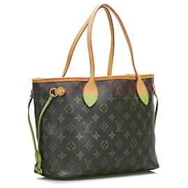Louis Vuitton-Louis Vuitton Brown Monogram Neverfull PM-Brown