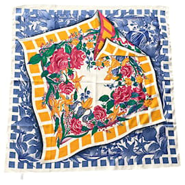 Lanvin-Lanvin-Schal von Joy de Rohanne Chabot aus mehrfarbiger Baumwolle-Mehrfarben