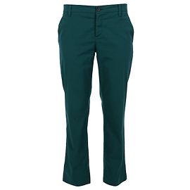 Calça cropped Miu Miu em algodão verde Verde