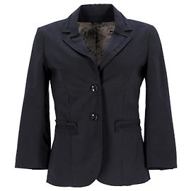 Jil Sander Navy Blazer in Navy Blue Wool Blue Navy blue