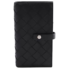 Bottega Veneta-Bottega Veneta iPhone 11 Pro Cover in Black Leather-Black