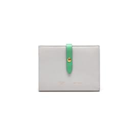 Céline-Multifunction Strap Wallet-Grey