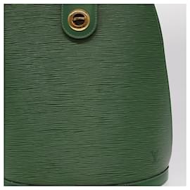 Louis Vuitton-LOUIS VUITTON Epi Cluny Shoulder Bag Green M52254 LV Auth 40178-Green