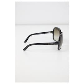 Saint Laurent-Saint Laurent oversized sunglasses-Black