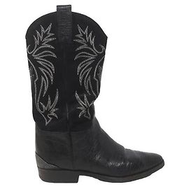Bottes de cow-boy Sartore 38 Noir