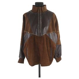 Antik Batik jacket 40 Brown