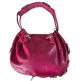 Dolce & Gabbana Pink Leather Handbag Pink