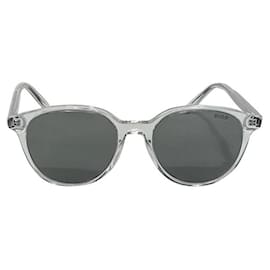 Dior-INDIOR R1I BIOACETATE  Occhiali da sole Pantos color cristallo-Argento,Altro