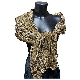 Dolce & Gabbana Foulard dolce e gabbana Marrone Nero D'oro