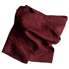 Christian Dior-Silk scarves-Dark red