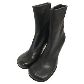 Botines de bloque negro Bottega Veneta Negro