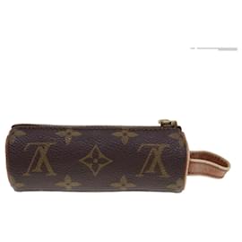 Louis Vuitton-LOUIS VUITTON Monogram Etui 3 Bolsa Bola de Golfe M58249 Autenticação de LV 40118-Monograma