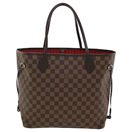 Louis Vuitton-LOUIS VUITTON Damier Ebene Neverfull MM Tote Bag N51105 LV Auth S243-Other