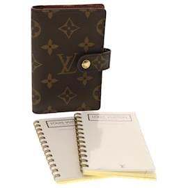 Louis Vuitton-LOUIS VUITTON Monogram Agenda Posh USA Day Planner Cover T56350 LV Auth 39823-Other