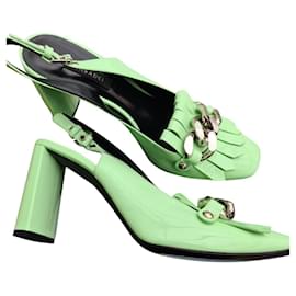 Casadei-Csadei heels in Tiffany Mint Sorbet shade - Size 41-Other,Light green