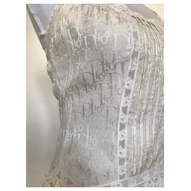 Dior-Rock Anzug-Weiß,Roh