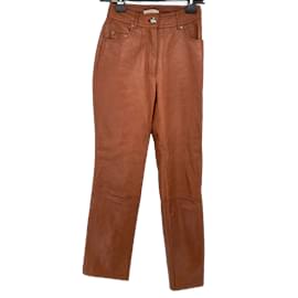 Autre Marque-SAKS POTTS Pantalón T.0-5 1 cuero-Camello