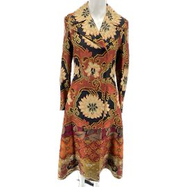 ETRO  Coats T.IT 40 Viscose Multiple colors