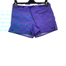 Hermès-HERMES  Shorts T.fr 34 polyester-Blue