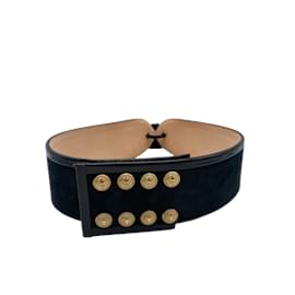 Correias BALMAIN T.polegadas 37 couro de vaca Preto